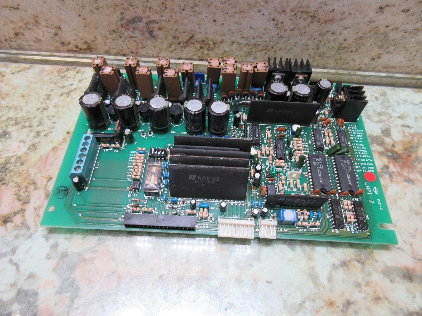 KYOSAN CIRCUIT BOARD KCP-2 LHPI-2 MD-68168 CNC BALDOR RELIANCE WARRANTY