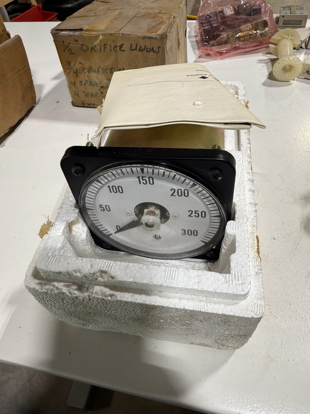 General Electric YOKOGAWA 103131LSRX7NTH AB40 SWB AMMETER S73210160 0-5 A AC New
