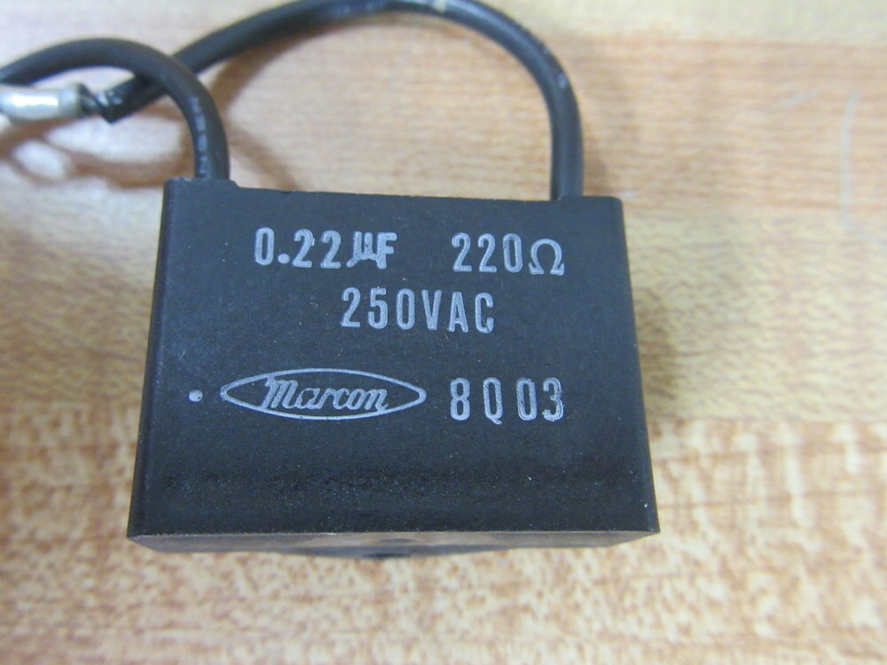 Marcon 0.22µF 220 OHMS 250VAC Surge Suppressor (Pack of 2)