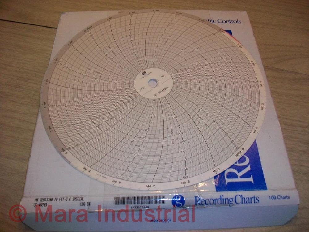 Graphic Controls 32003348 Chart Paper GC-46999 (Pack of 100)