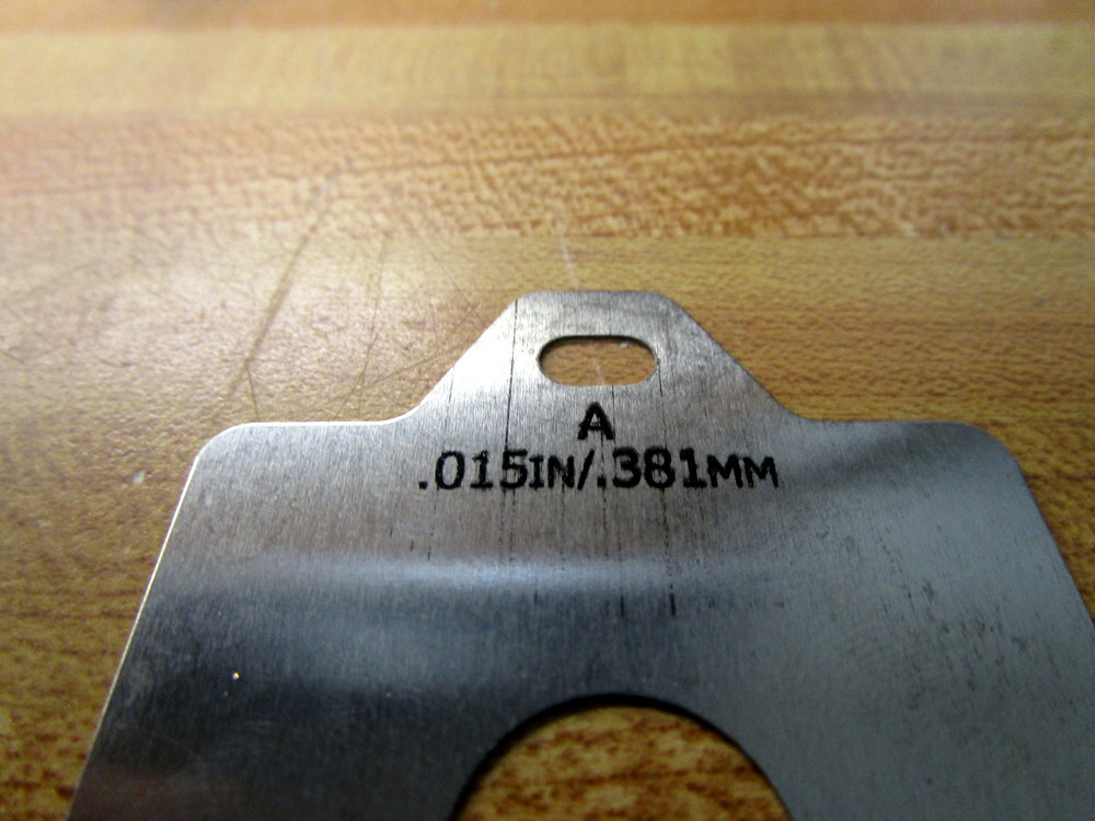 Maudlin Products MSA015 Slotted Shim (Pack of 20)