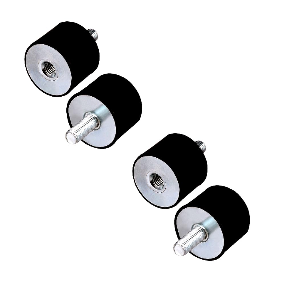 4pcs M8X23D40mmH30mm Cylindrical Mount Shock, isolator Mounts,Vibration Isola…