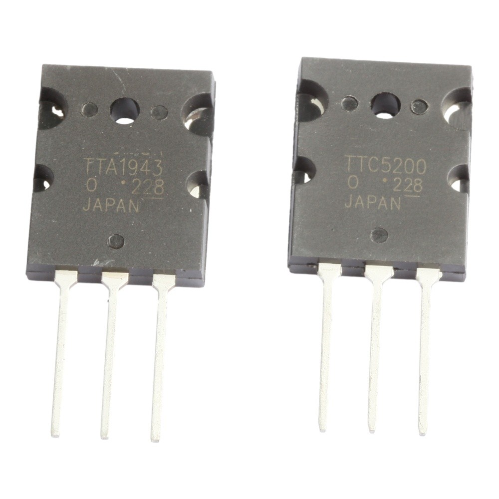 5PCS TTA1943 A1943 + TTC5200 C5200 TO-3PL 15A 230V 150W NPN+PNP