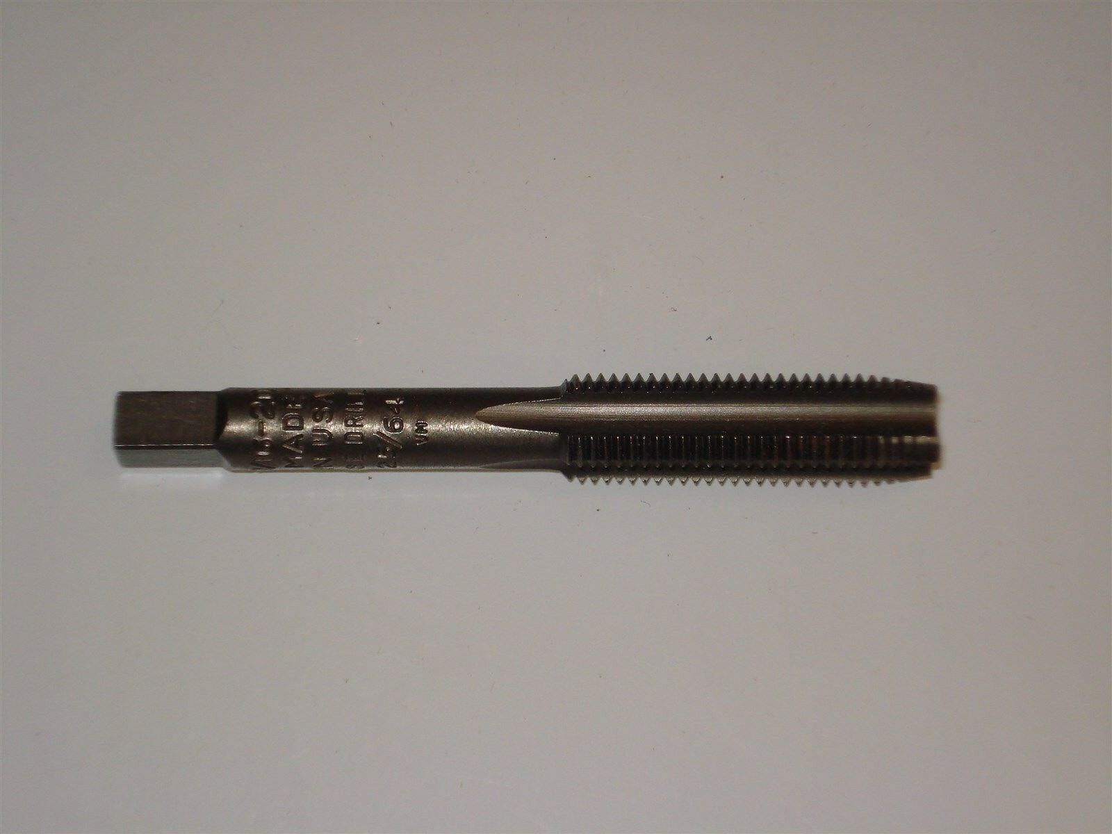 (0701.) Plug Tap 7/16″ – 20 TPI NF Made in USA