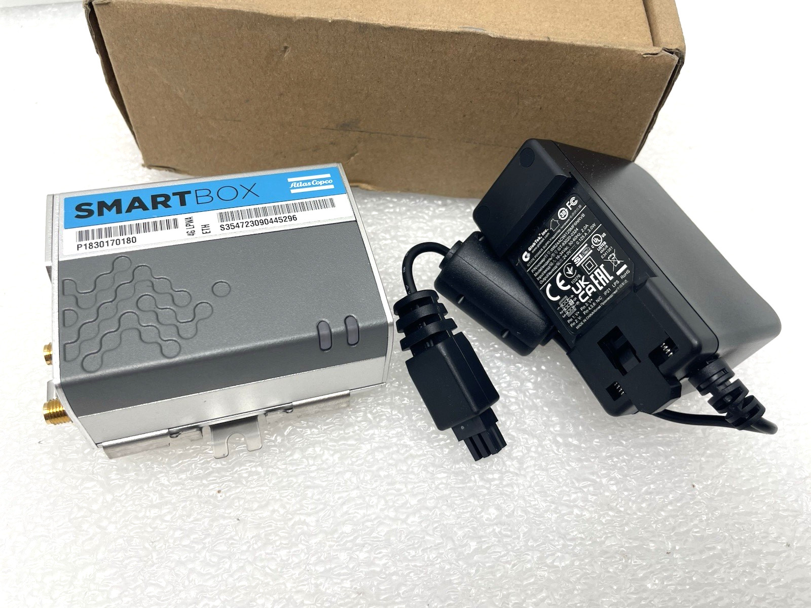 NEW ATLAS COPCO COMPRESSOR SMARTBOX 4G LPWA ETH P1830170180 SIERRA WIRELESS