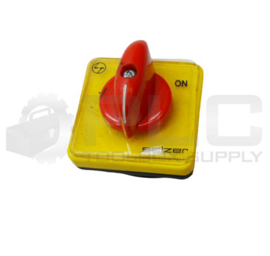 SALZER 6A-61001-SA-B75-TDYR SELECTOR SWITCH 1 POLE 440V 6A