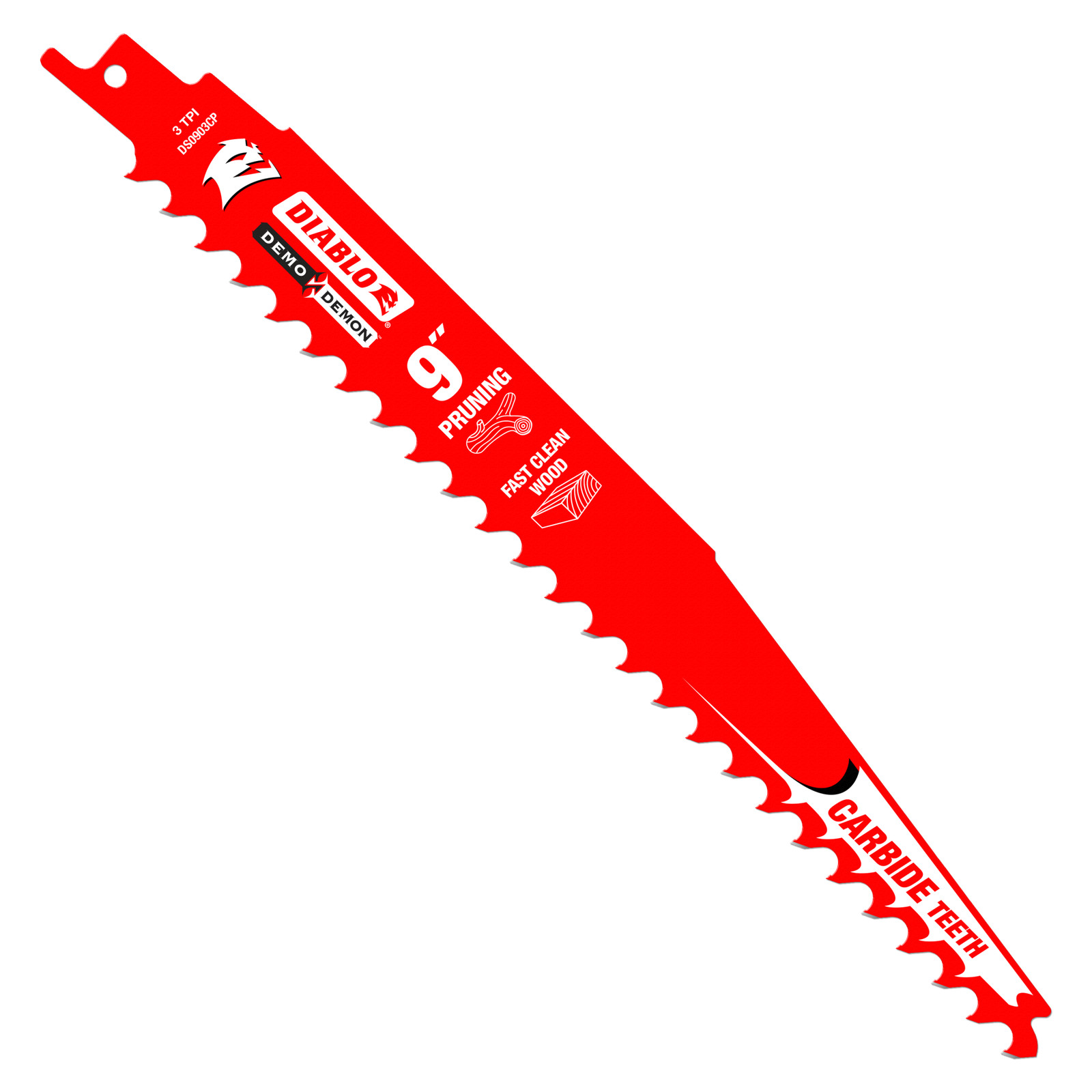 Diablo DS0903CP 9 in. Carbide Tipped Pruning and Clean Wood Blade