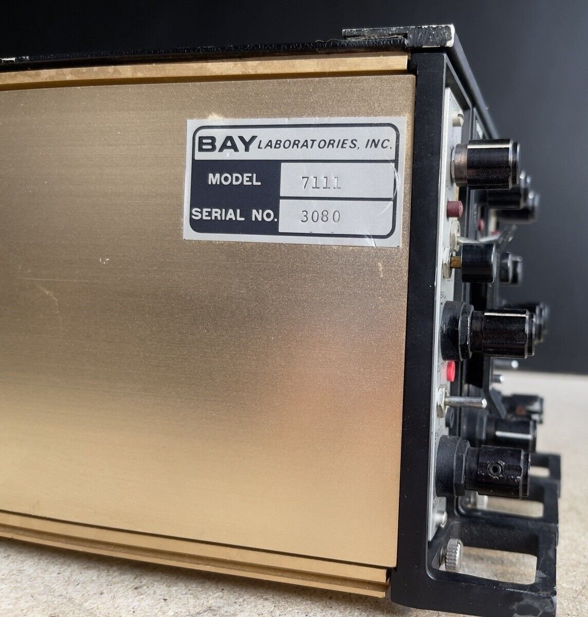 Vintage Modular RF Signal System Bay Laboratories with Plug-ins Model 7111 HAM