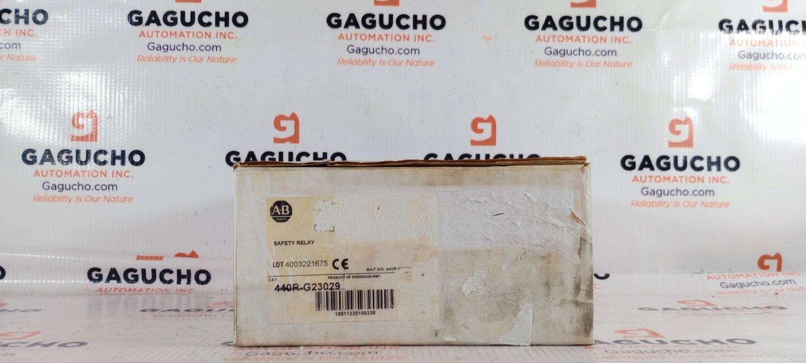 SURPLUS ALLEN-BRADLEY 440R-G23029 SER.A 24V AC DC SAFETY RELAY RELAY