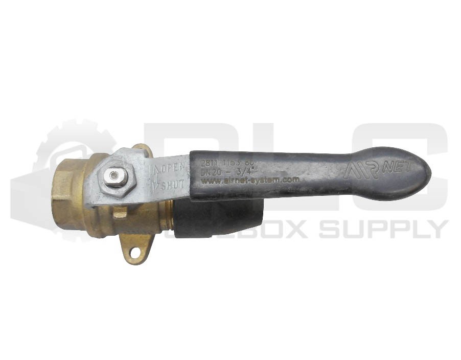 NEW AIRNET 2811 1153 80 BALL VALVE 3/4″ DN 20