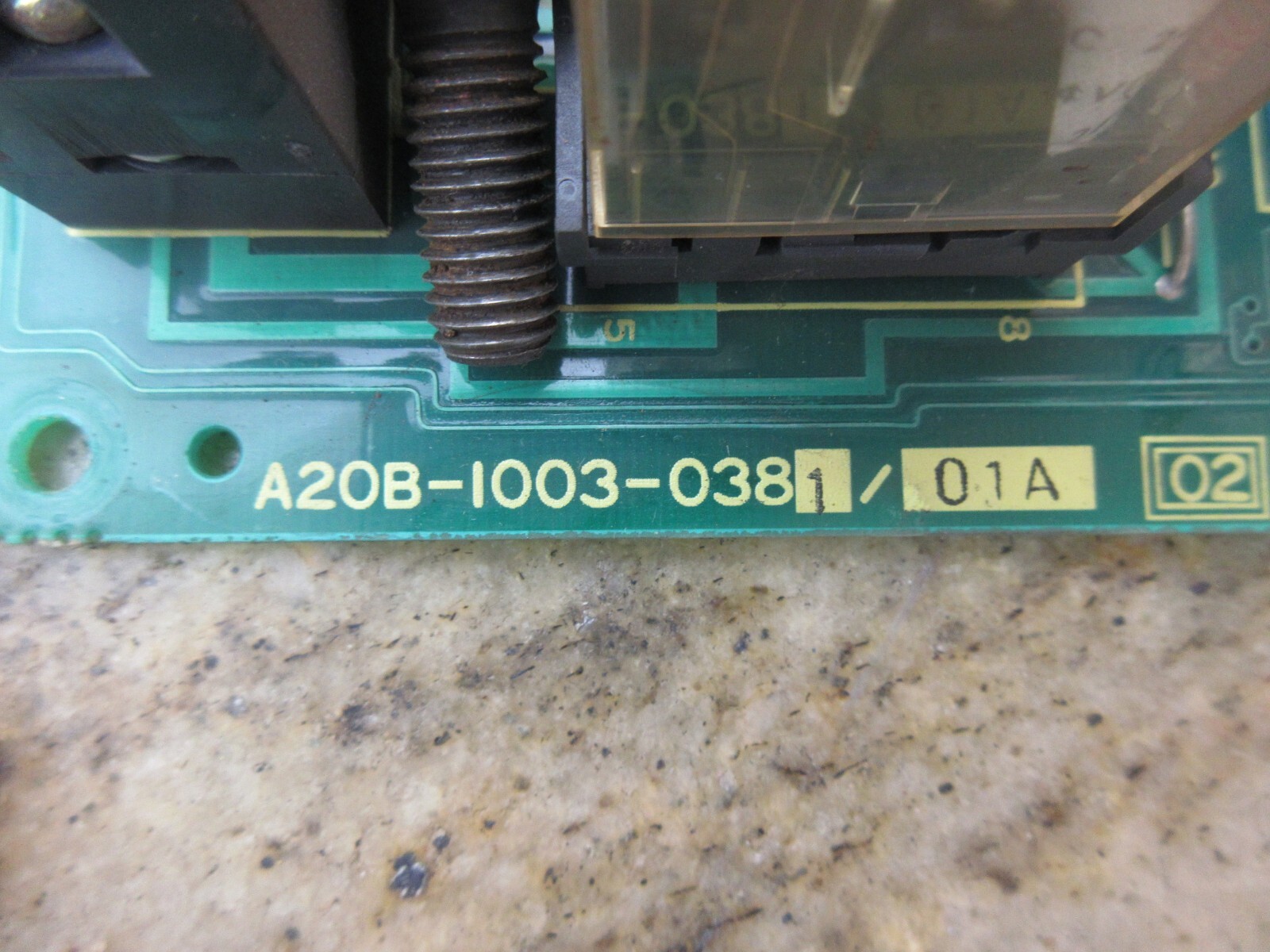 FANUC CIRCUIT BOARD A20B-1003-0381/01A WARRANTY