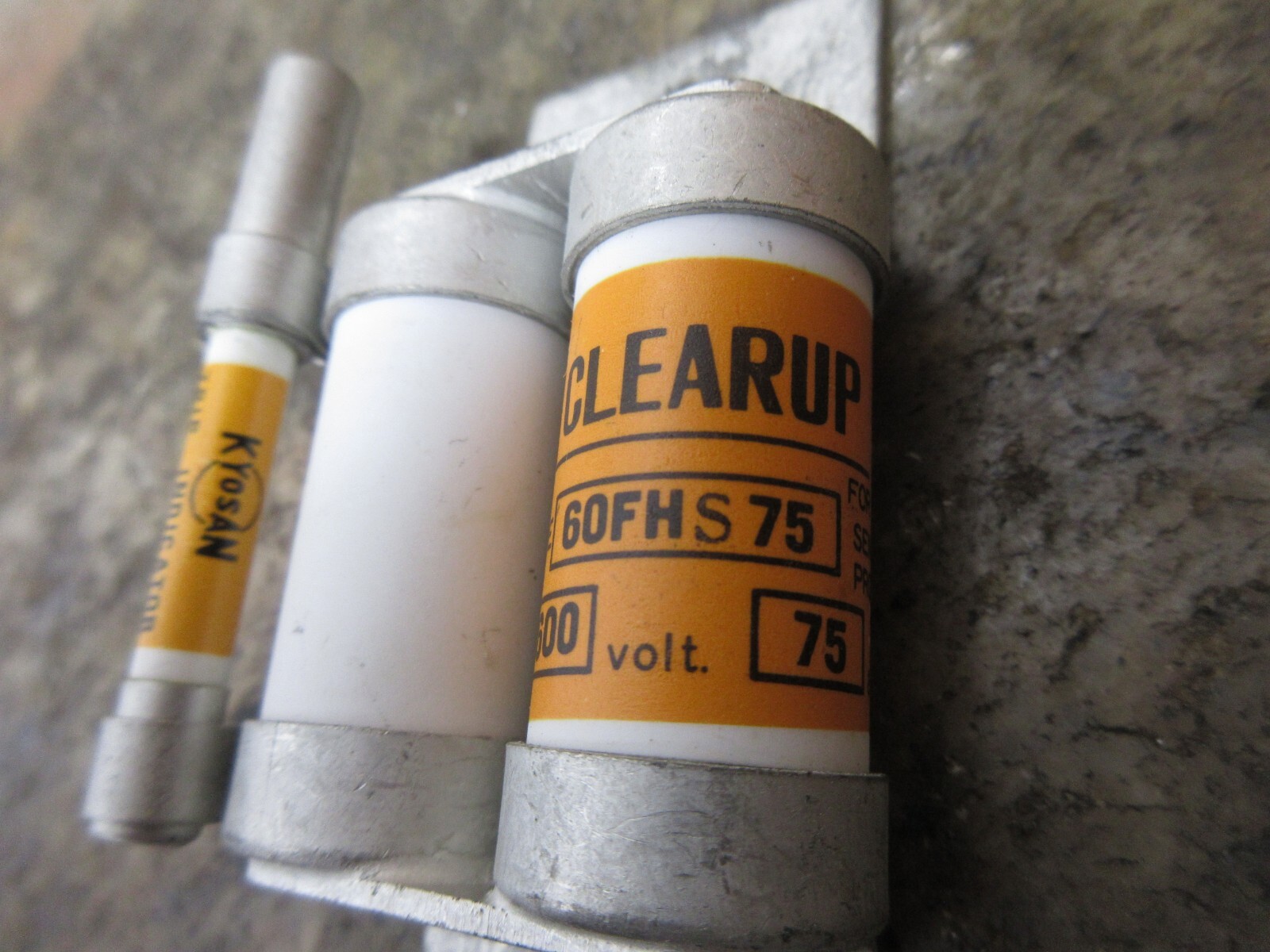 KYOSAN CLEAR UP FUSE 60FHS75 600V 75A