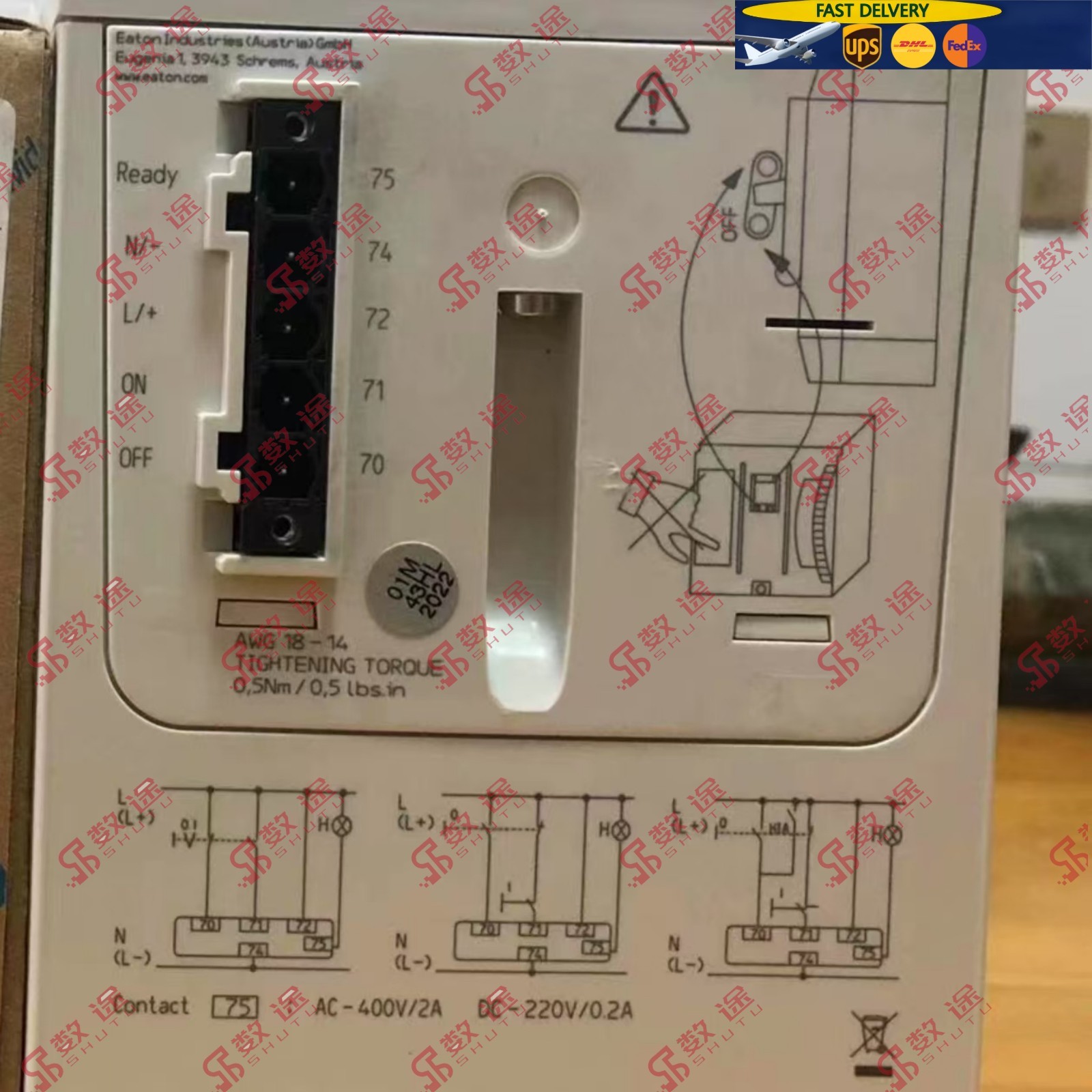 Eaton NZM2-XRD208-240AC Circuit Breaker#1pcs new by UPS