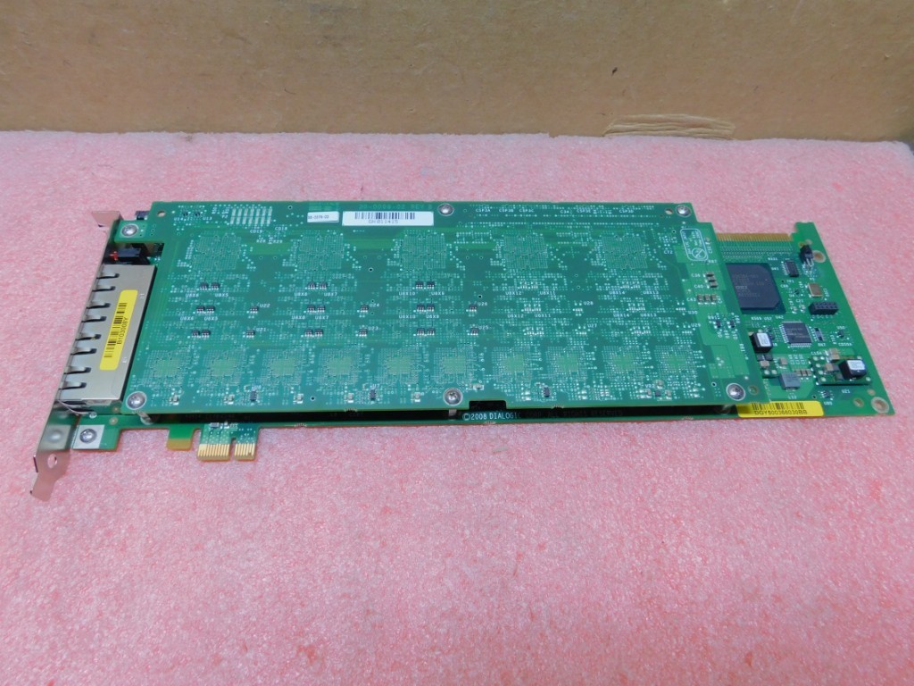 Dialogic 4 Port PCI T1/E1 Media Board — DMV1200BTEPEQ — 44-0020-02