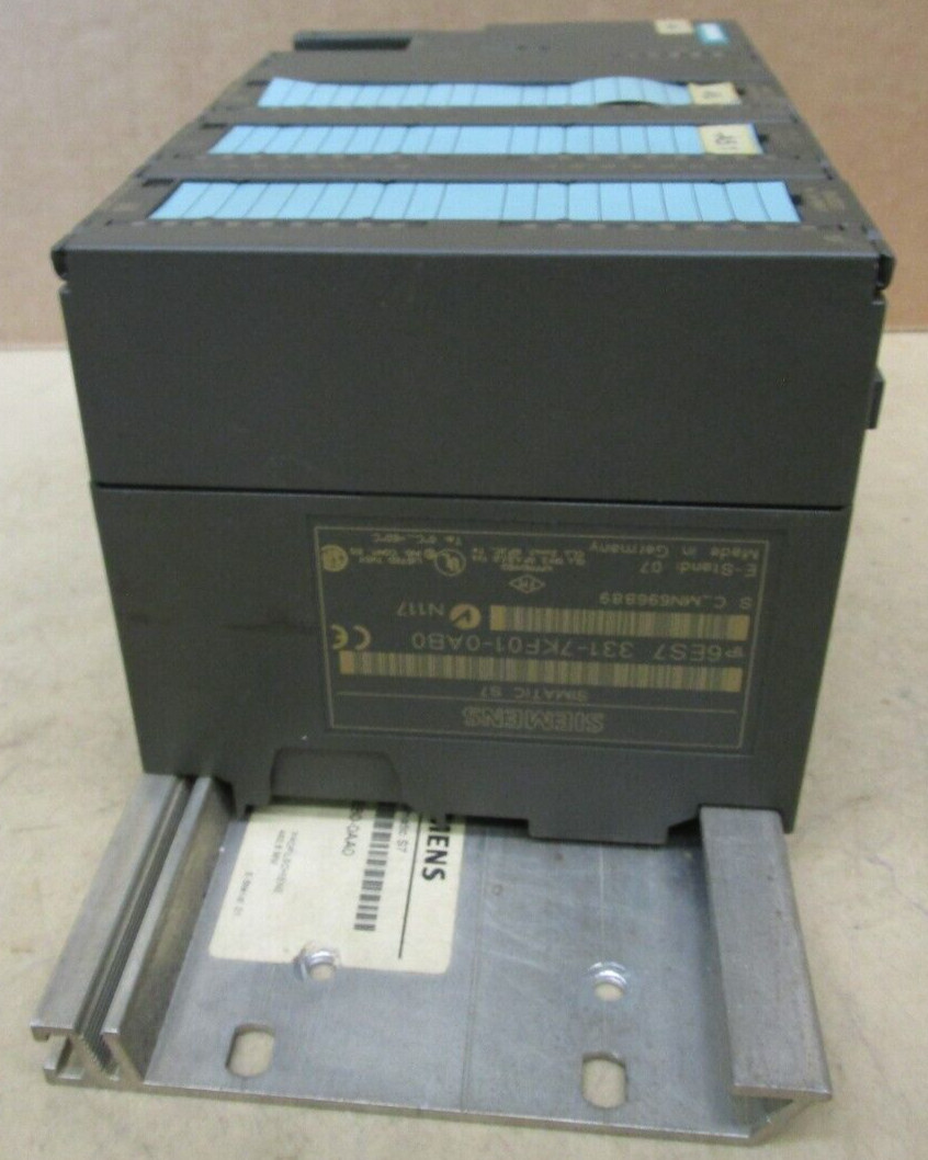 Siemens Simatic S7 1P 6ES7 390-1AE80-0AA0 Rail 6ES7 361-3CA01-0AA0 1443OMF