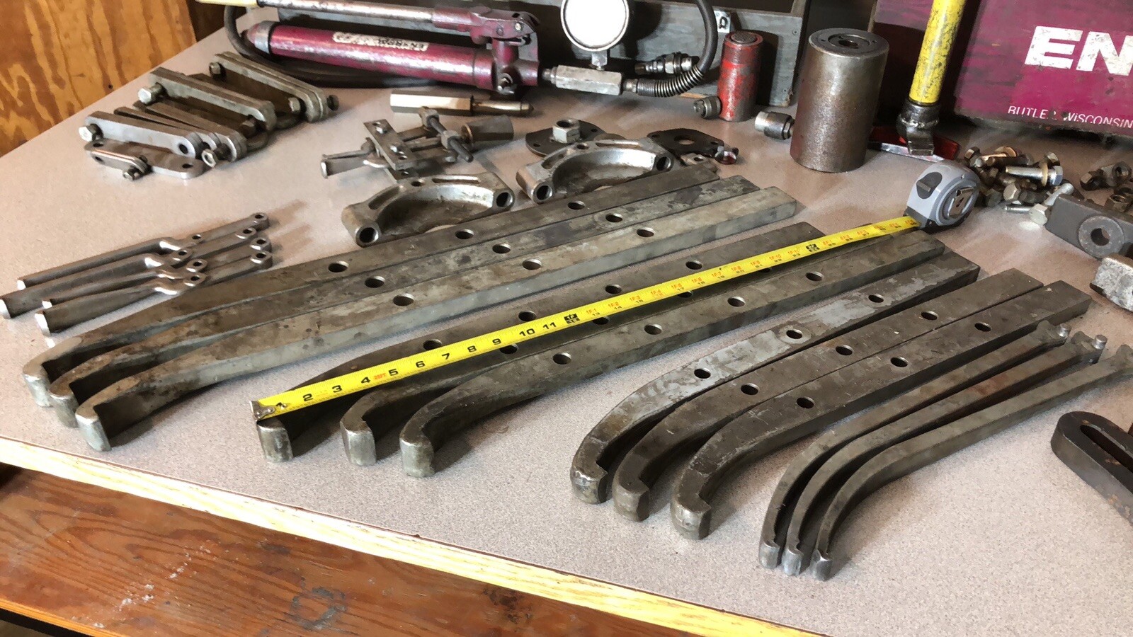 Enerpac / OTC 17-1/2, 30, 50 Ton 3-Jaw Hydraulic Cross Bearing Pullers