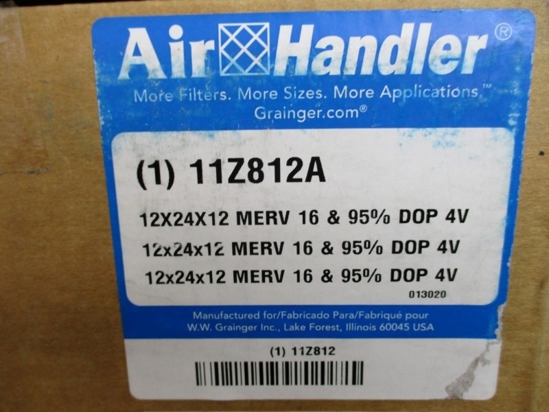 AIR HANDLER 11Z812A 12″X24″X12″ NSMP