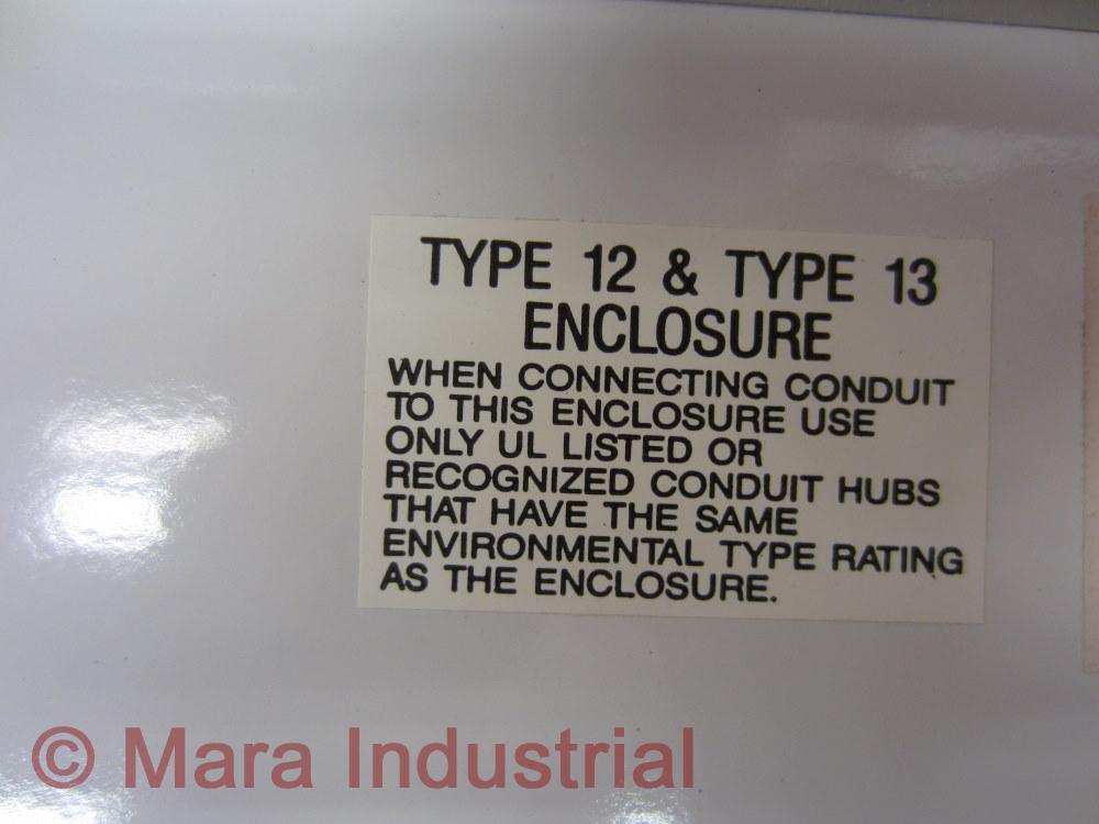 Hoffman 20-24-6 20246 Enclosure Type 12 And 13