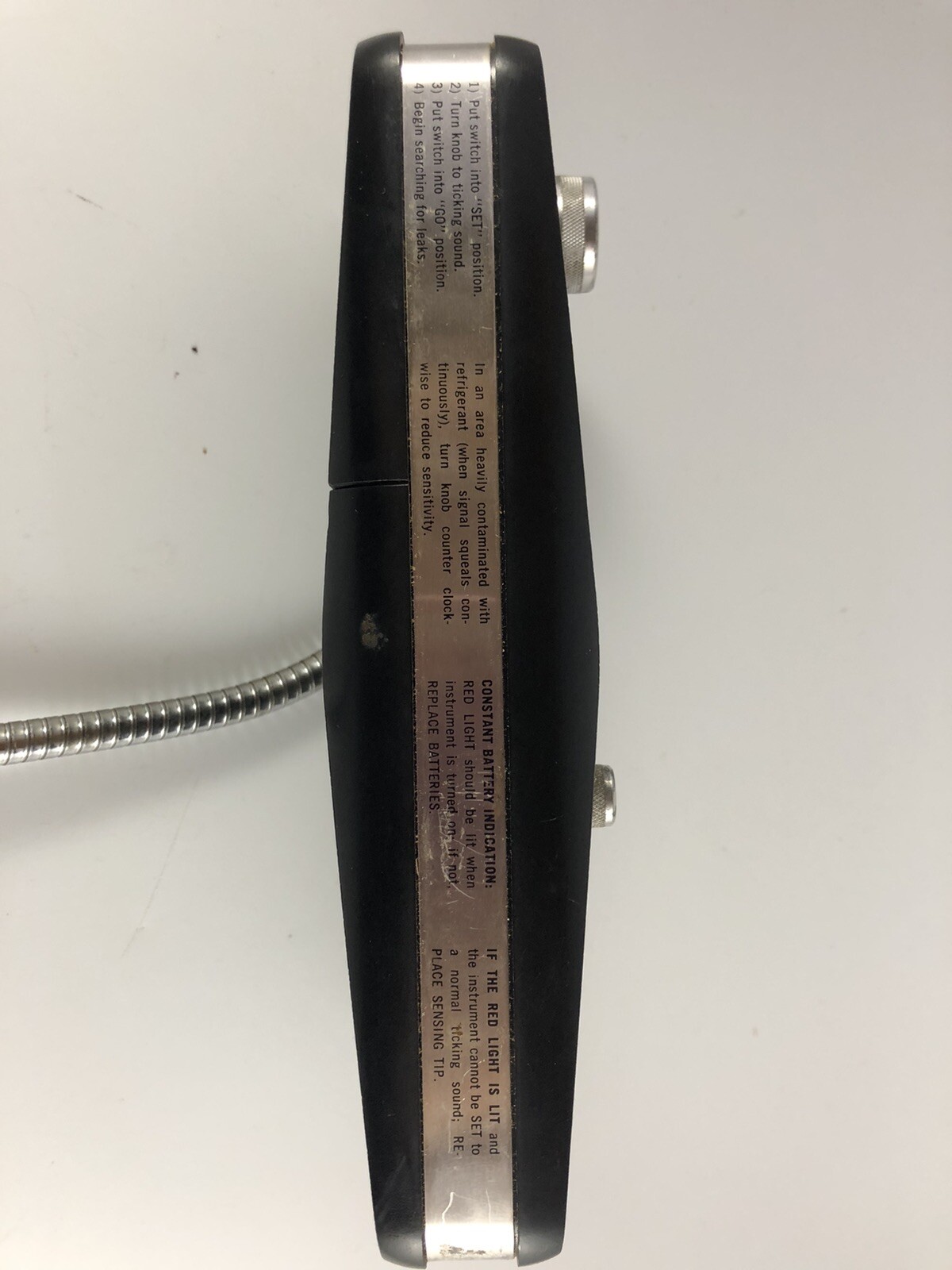 TIF Instruments HLD440 Halogen Leak Detector Turns On But Not Sure If Works Ok