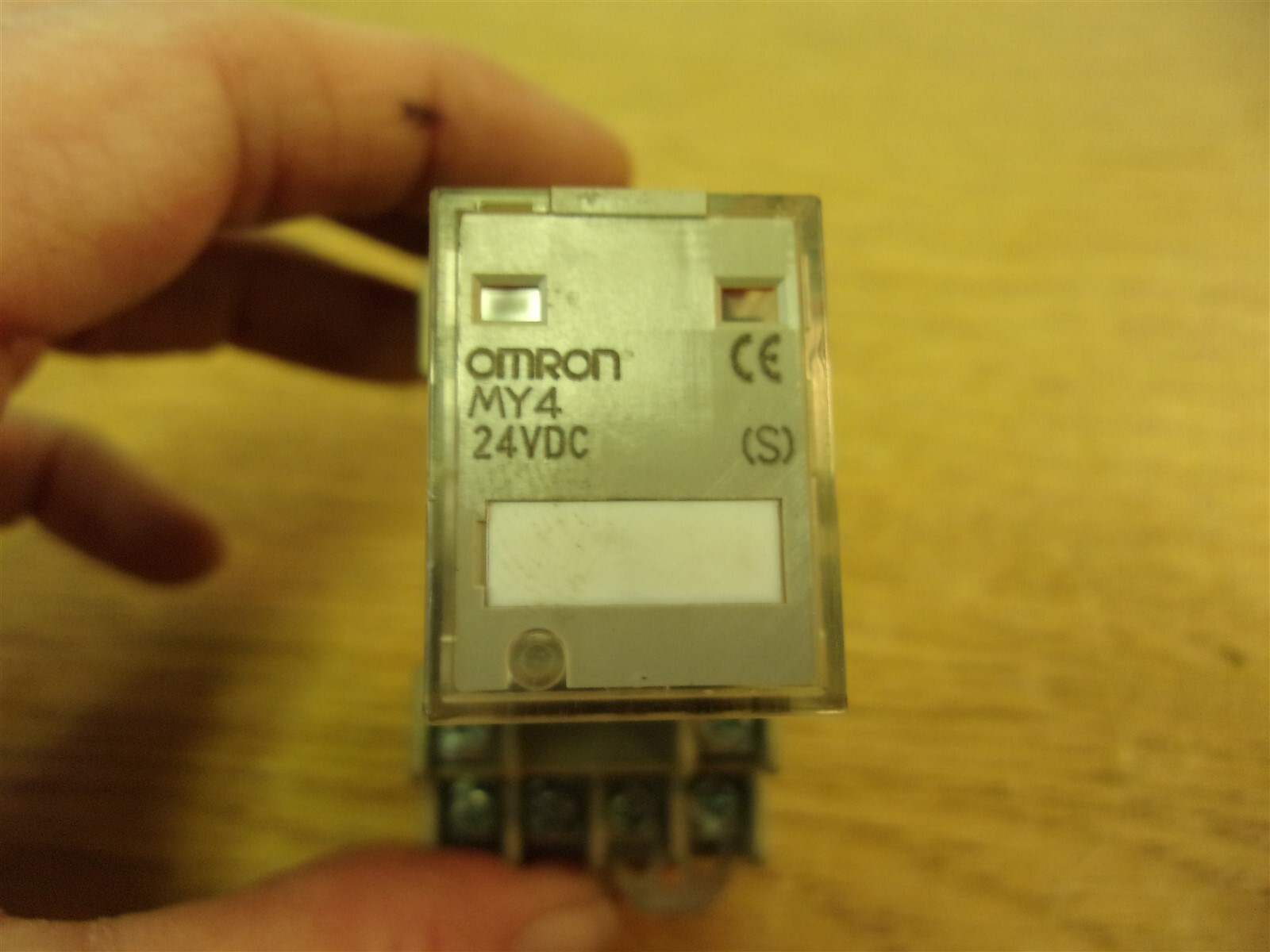 Omron MY4 24VDC Relay w/ D2PA6 Series B1 10A 300V “E” *FREE SHIPPING*