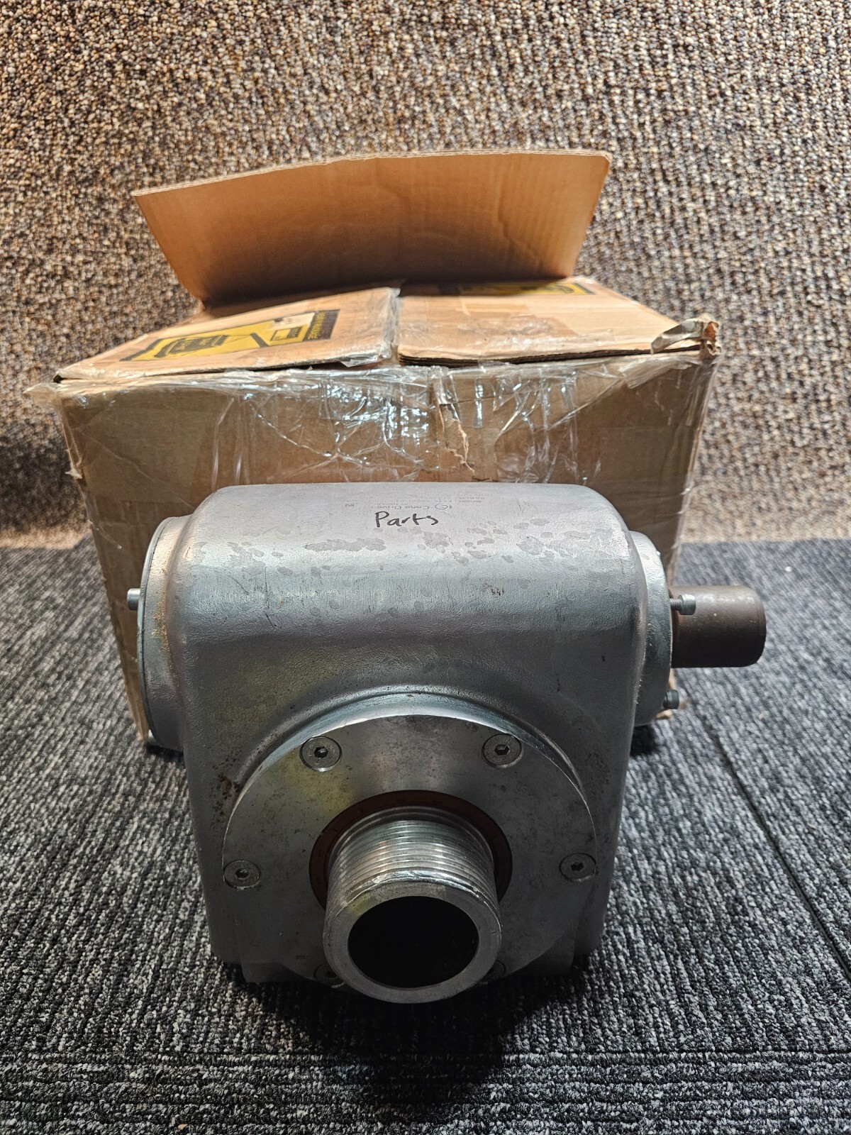 CONE DRIVE F076-59961-01 STAINLESS STEEL GEARBOX RATIO 50:1 7SFG LUBE