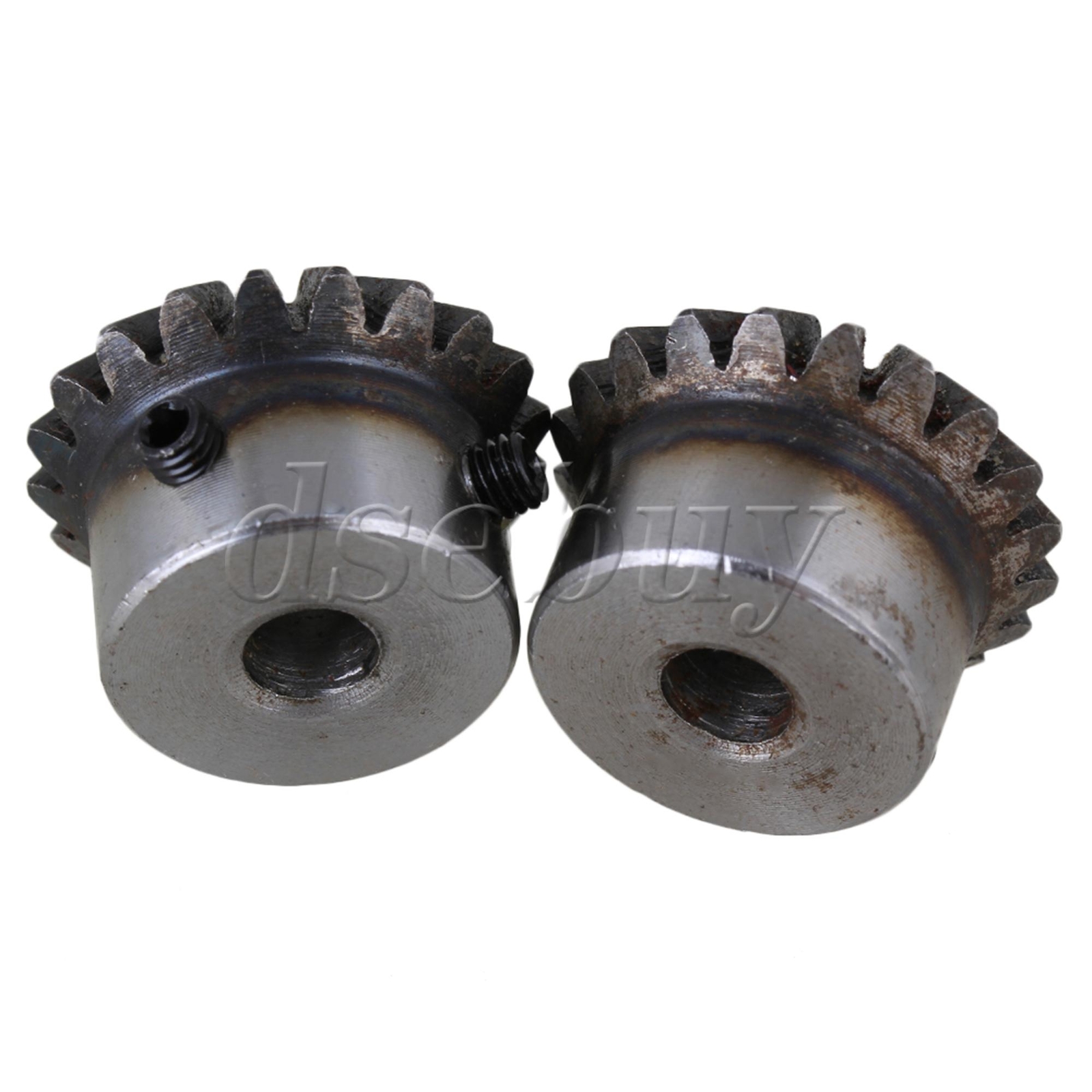 4 Pieces 20 Teeth 1.5 Module Top Screws Tapered Bevel Gear Wheel 8mm Bore