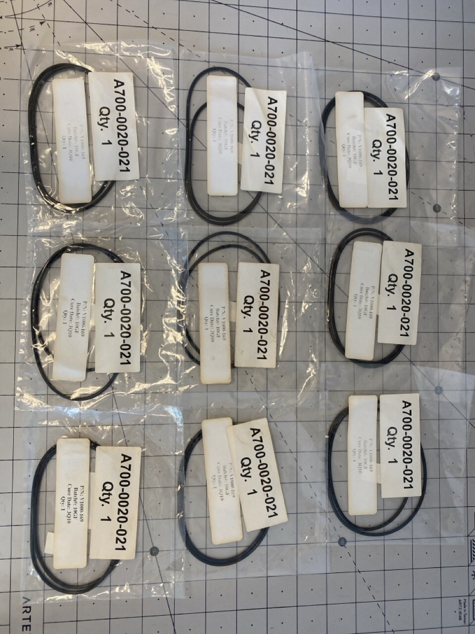 Marco Rubber & Plastics LLC O-Ring, Viton 2-169 PN: V1000-169