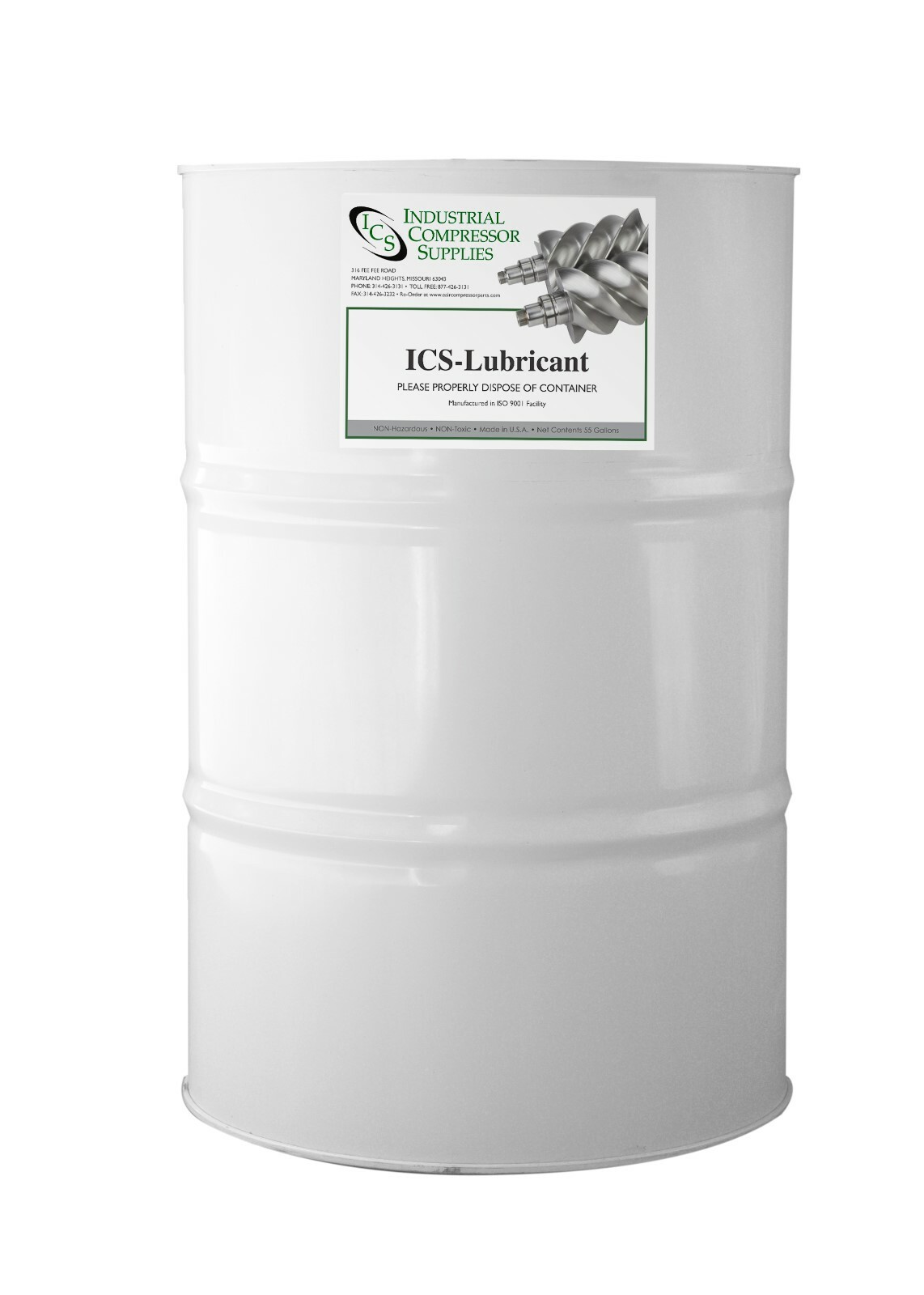 ICS-204-1092-55 Replacement SSL-46 Leroi Lubricant 55 Gallon Drum OEM EQUIVALENT
