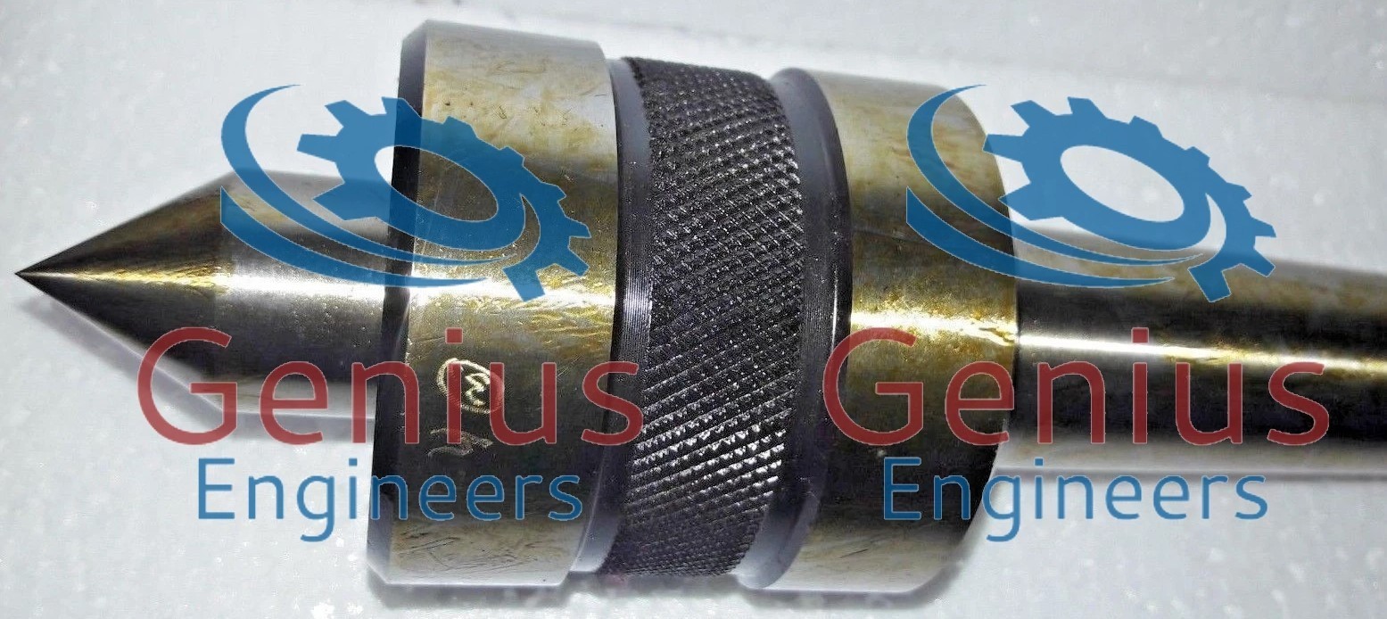 MT6 Revolving Live Center (60° Male Point) Heavy Duty Premium Model
