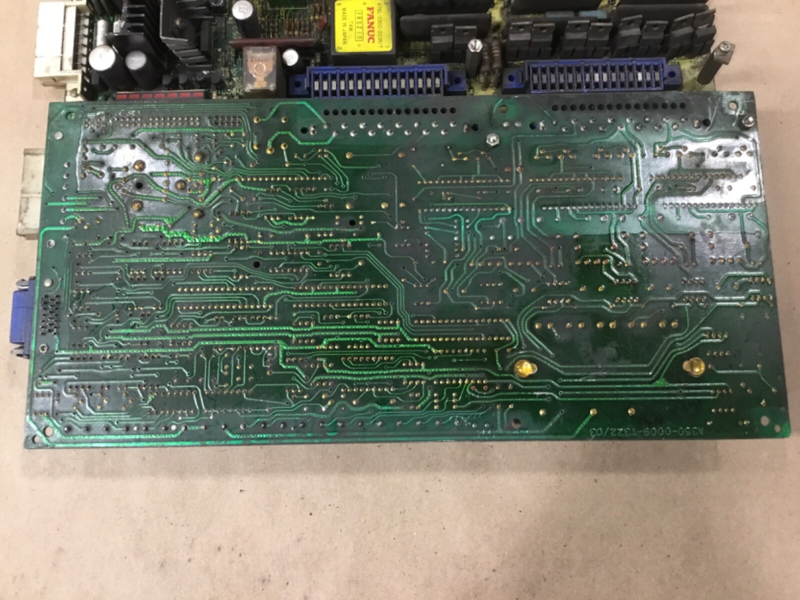 Lot Of 2 FANUC A20B-0009-0320 Velocity Control Board A350-0009-T322/03 #01Z46