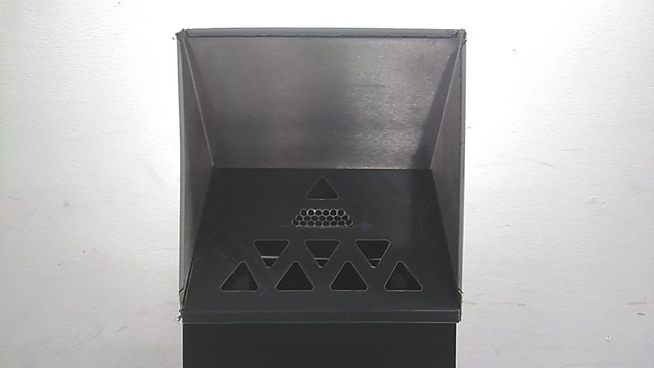 No Butts Bin Co. HDD04 1-3/4 Gal Capacity 35 In Height Cigarette Receptacle