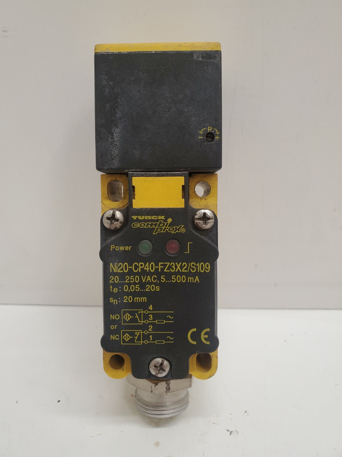 GUARANTEED! TURCK COMBI-PROX INDUCTIVE SENSOR NI20-CP40-FZ3X2/S109