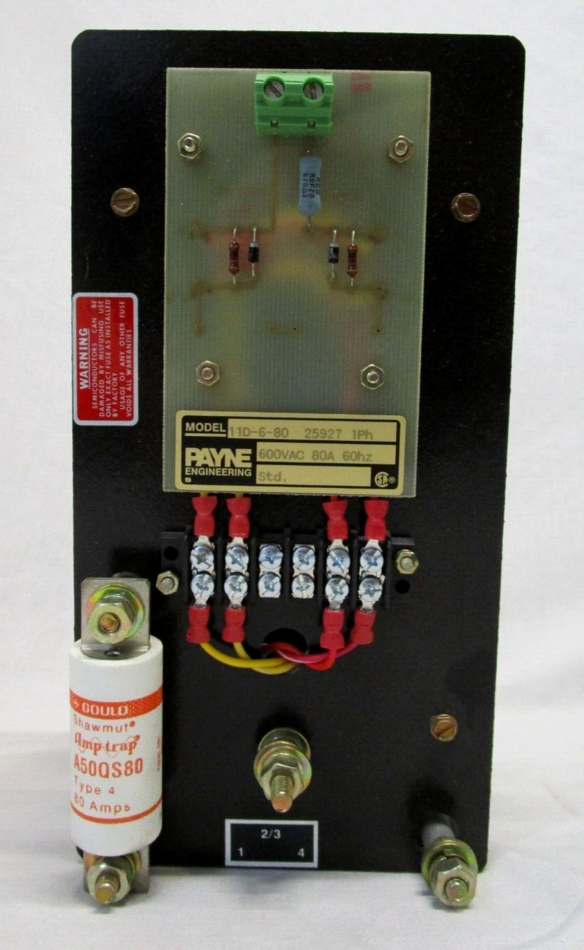 PAYNE ENGINEERING 11D-6-80 POWER CONTROLLER