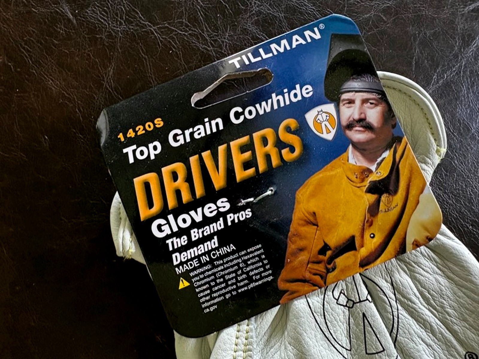 TILLMAN 1420S Top Grain Cowhide Drivers GLOVES