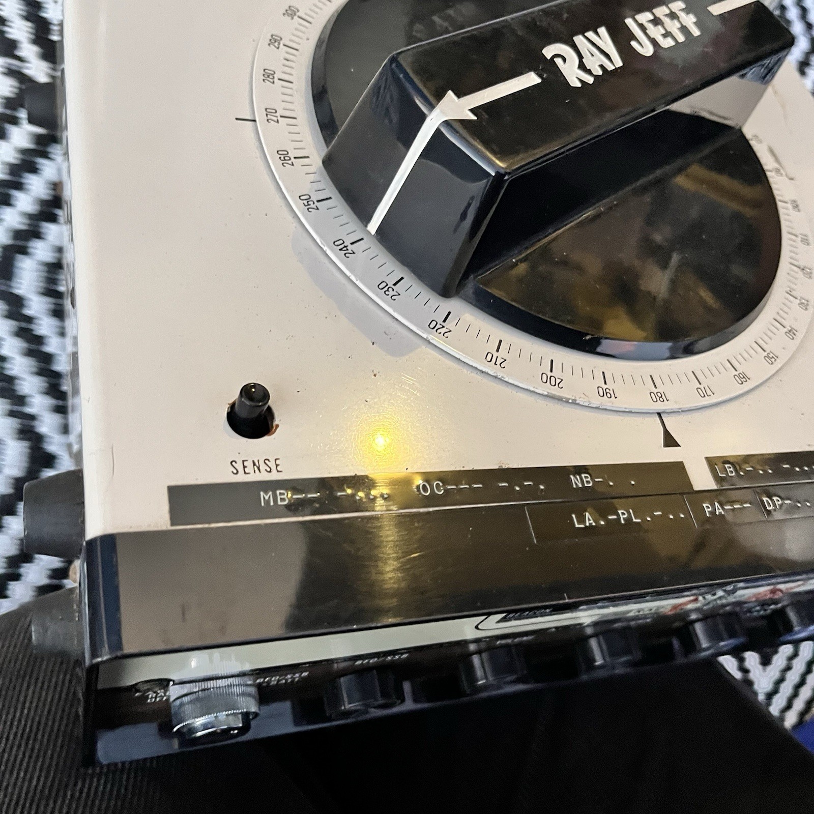 Ray Jefferson Radio Direction Finder RDF Model 6140 Nice Shape UNTESTED