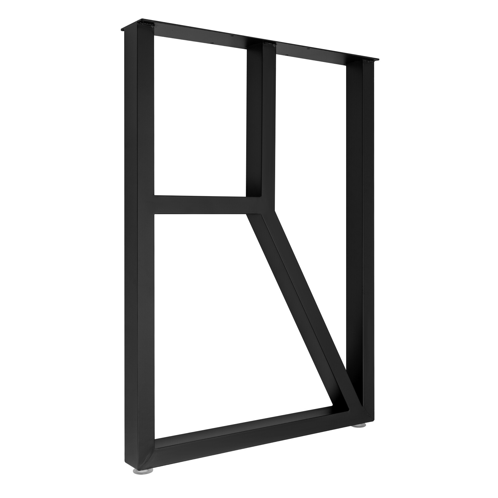 Metal Rectangle Furniture Legs Black Modern Furniture Legs 2 Table Legs