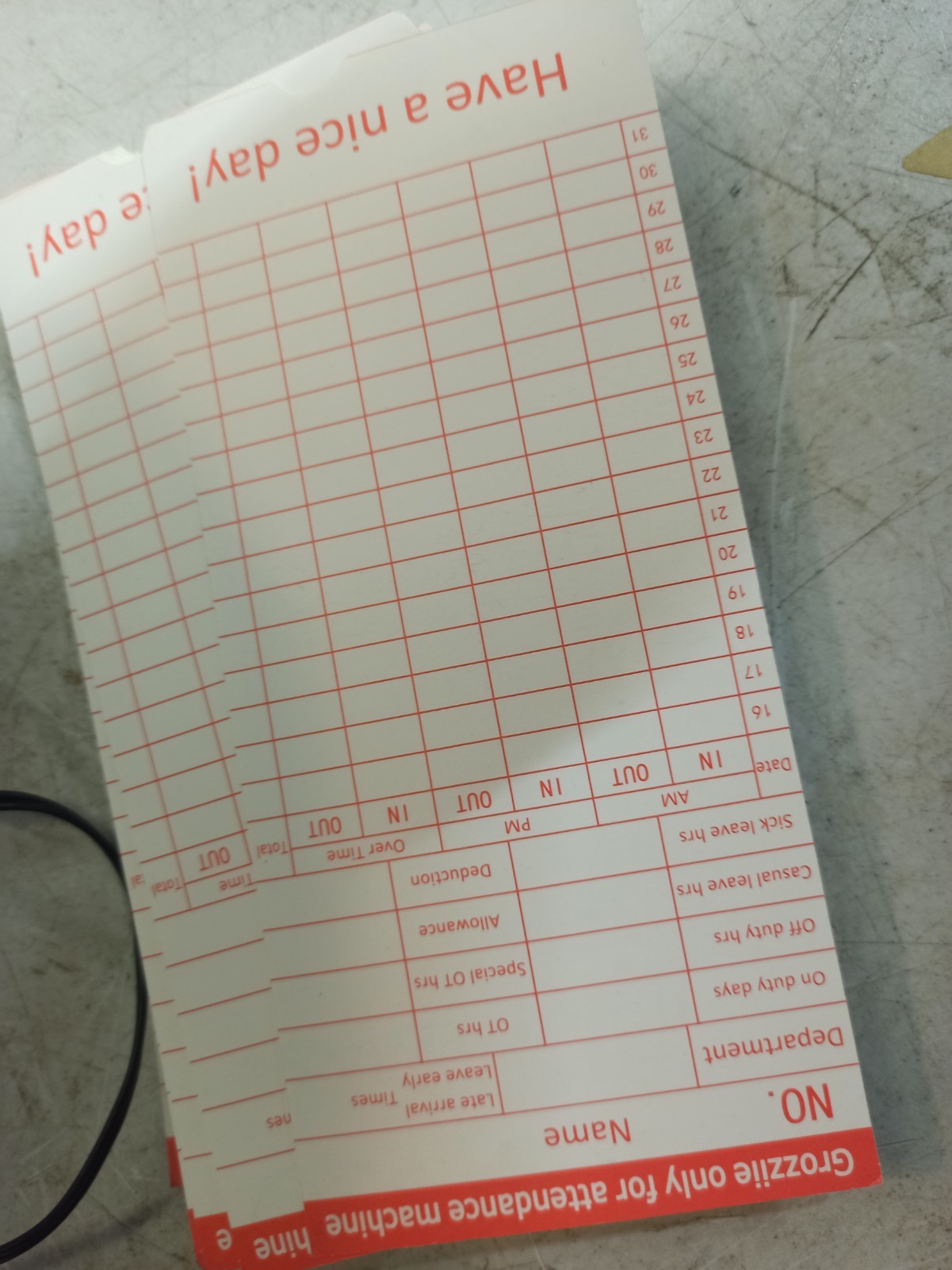 Time Clock for Employees Timozia M880ut