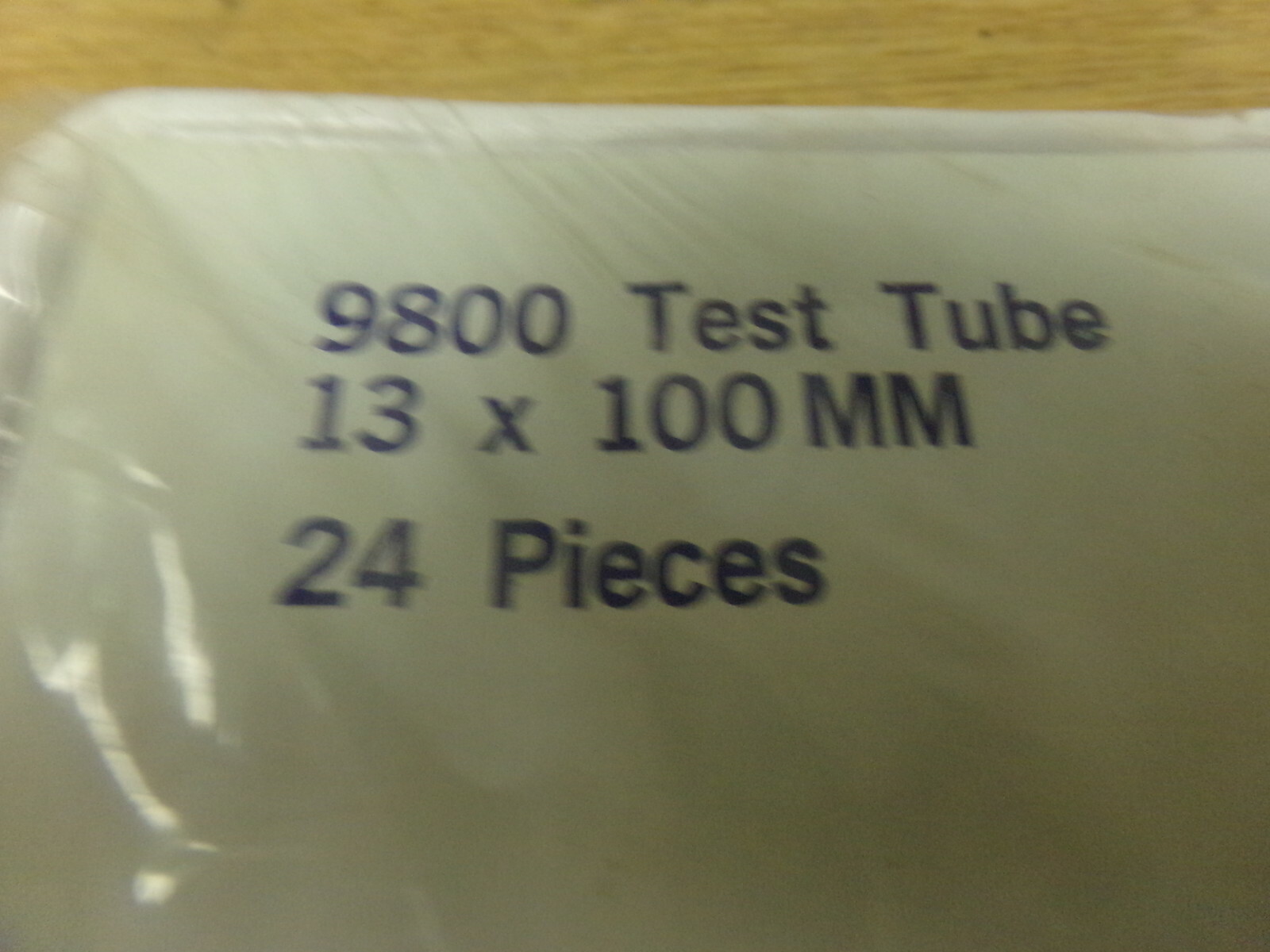 NEW Pyrex Laboratory Corning Glassware 9800 test Tube 13X100mm Lot of 24