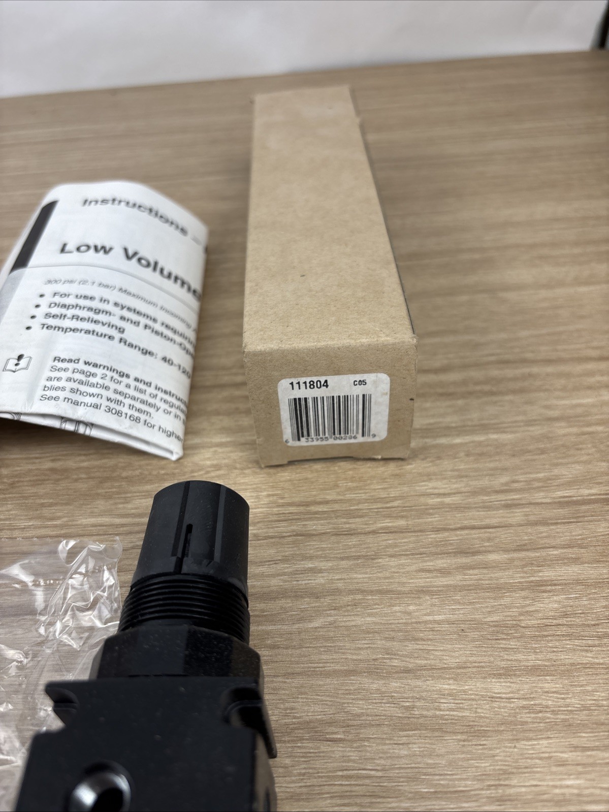 NEW GRACO 111804 FILTER AND REGULATOR KIT 0-125PSIG