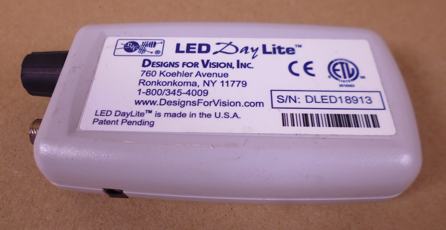 (UNTESTED) Vision LED Daylite DVI-LEDNL Battery Pack – AS-IS May Need Battery