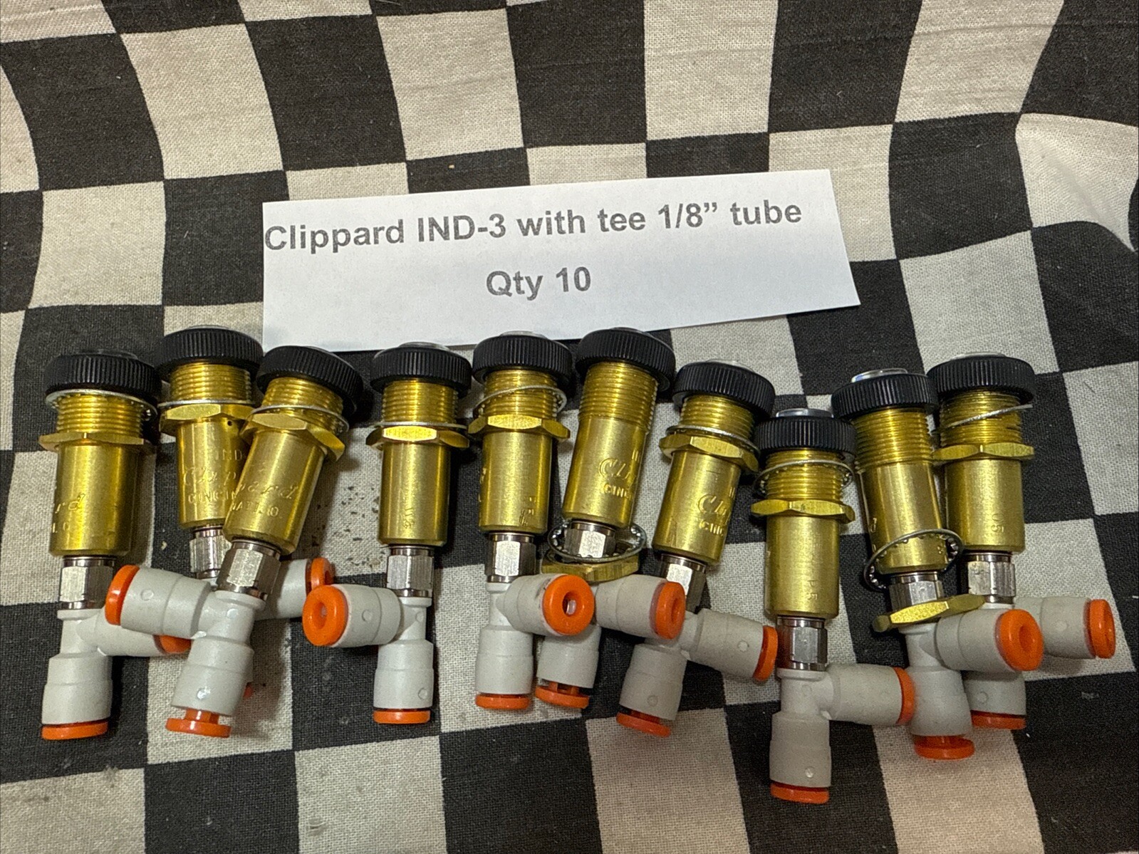 Clippard IND-3-GN, PB-85, Mirco Switch 22AC2, CPC 4630847, HRS Ethernet Connect