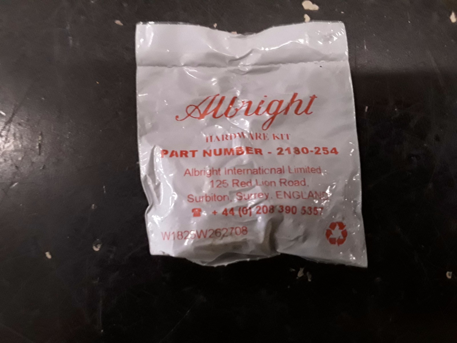 Albright Hardware Kit 2180-254