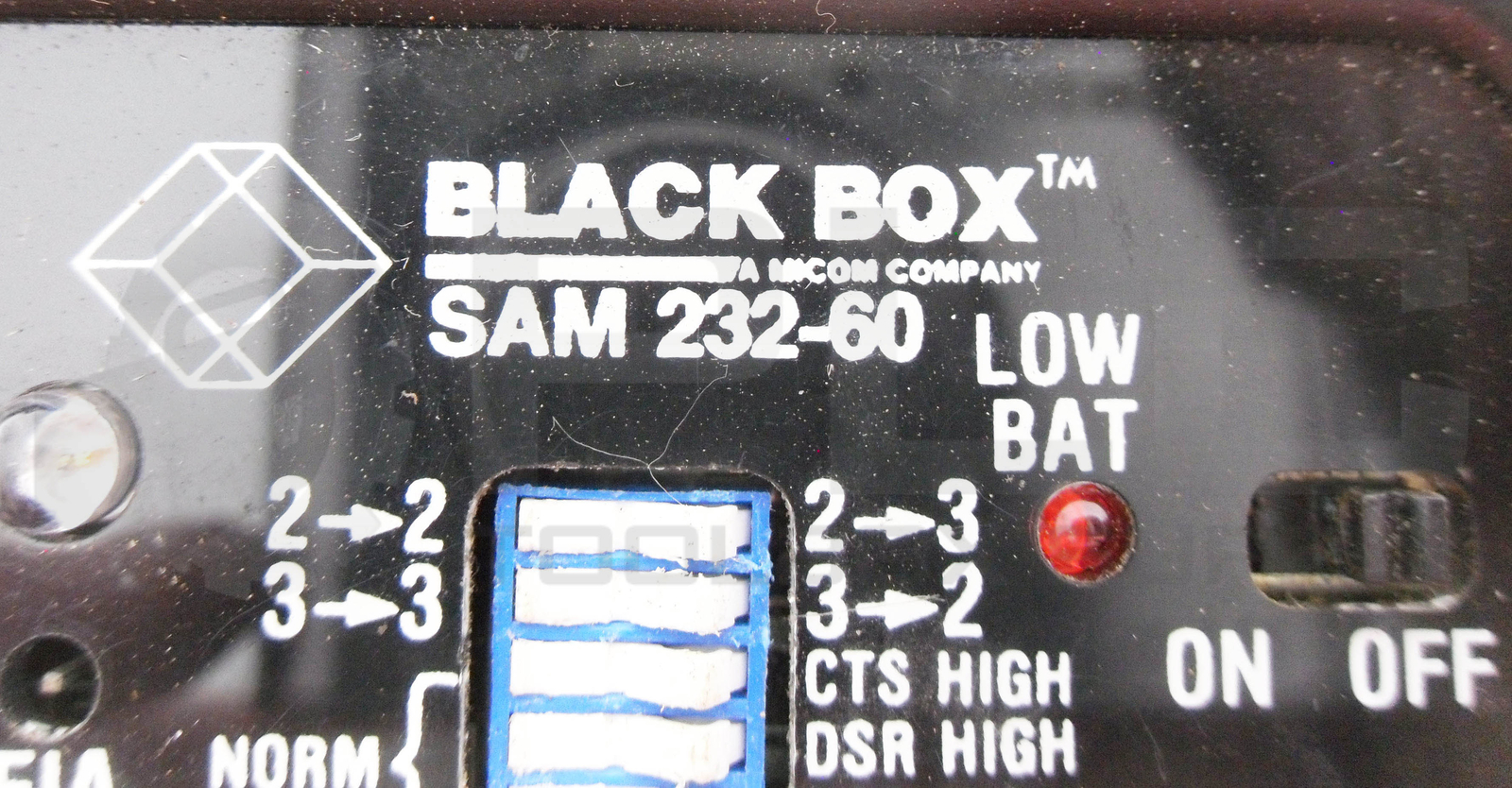 BLACK BOX SAM 232-60 BREAKOUT BOX *POWERS ON*