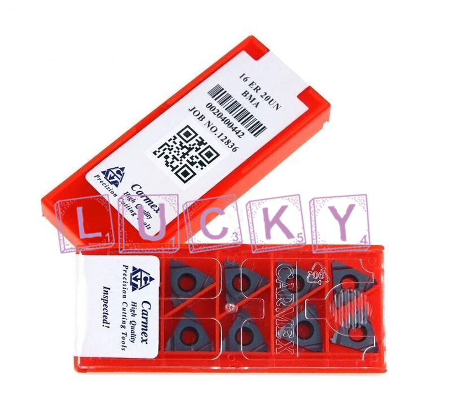 10PCS/BOX NEW FOR Carmex 16ER 20UN BMA Threaded blade