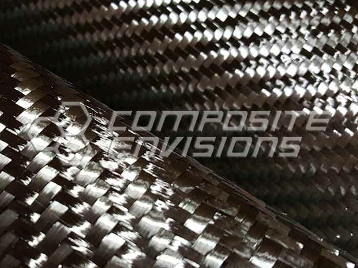 Carbon Fiber Fabric 2×2 Twill Spread Tow 12k 50″ 11.8oz/400gsm Toray T700