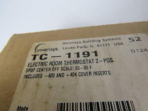 Schneider Electric Room Temp Sensor 55-85F HVAC Control Thermostat