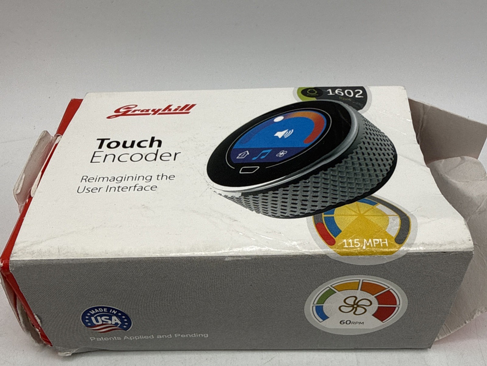 Grayhill TE-M32M1-A11U Touch Encoder – 32 position – 2.2 Diameter – Knurled …