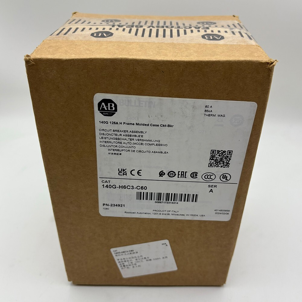 140G-H6C3-C60 New Original 140G-Molded Case Circuit Breaker in Stock 140GH6C3C60