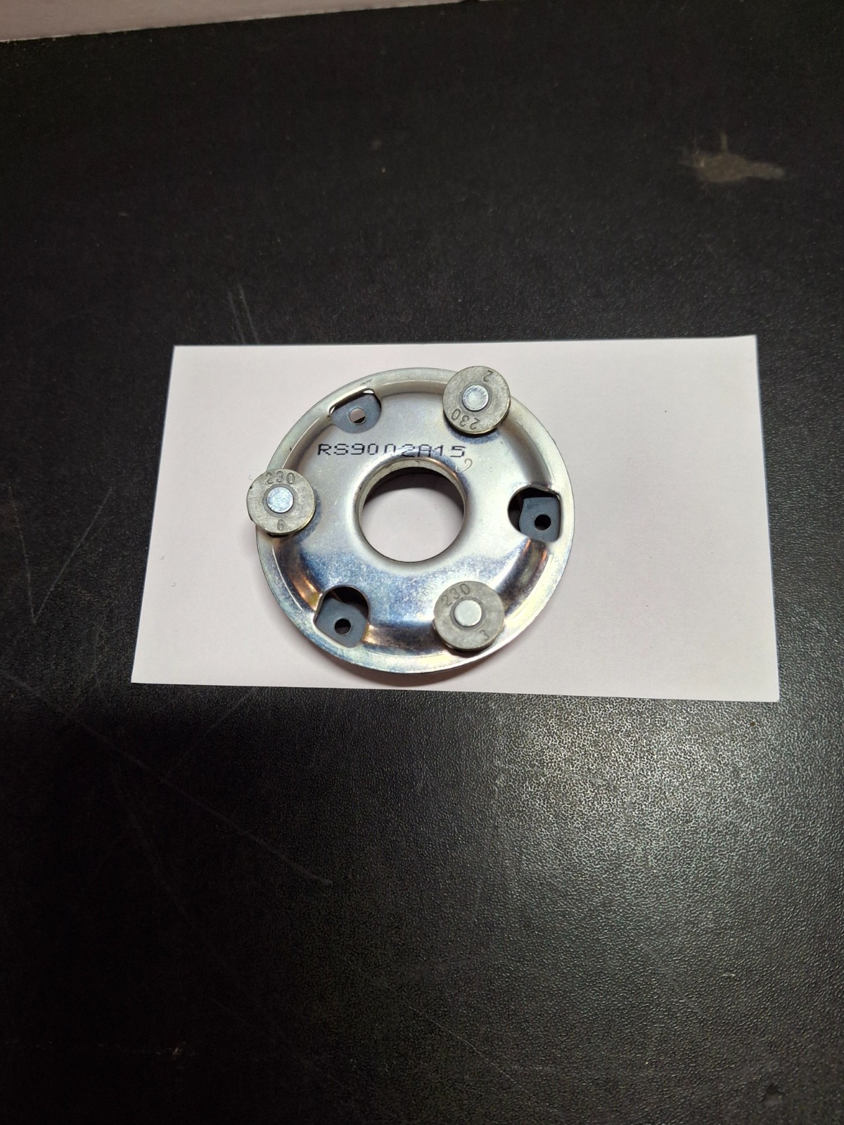 Baldor Govenor Assembly #RS9002A15 2 Pole .794 Bore .225 Spool