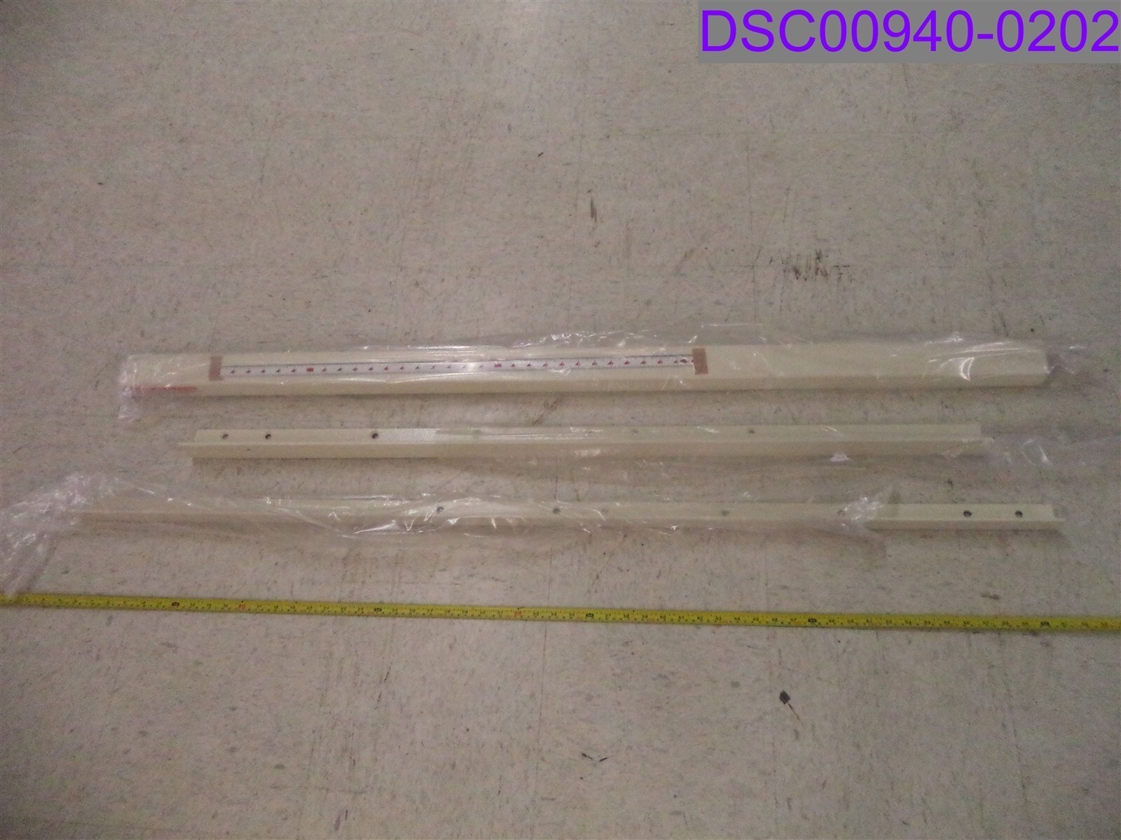 Shop Fox Table Saw Rails L Brackets Measure 47-3/4″ x 2″ & 57″ x 1-1/2″